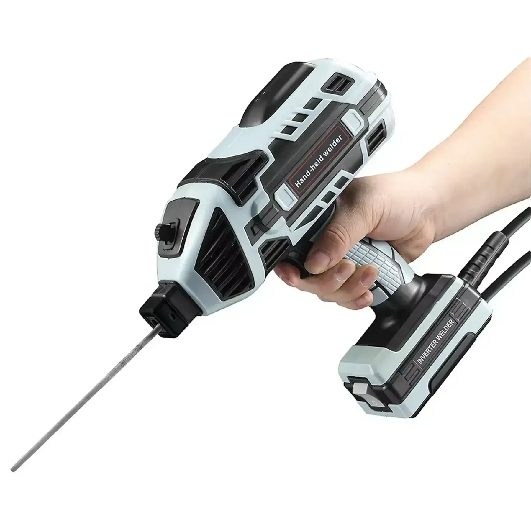 Зварювальний апарат 4600 Вт 220 В в кейсі (28300524) - фото 2 Зварювальний апарат 4600 Вт 220 В в кейсі (28300524) - фото 2