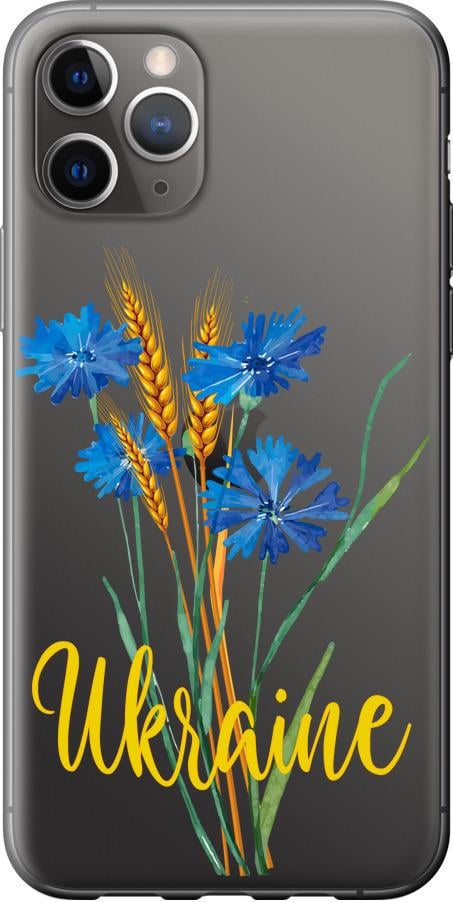 Чехол на iPhone 11 Pro Max Ukraine v2 (5445t-1723-42517)