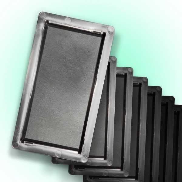 Форми для тротуарної плитки Верес-2007 Цегла гладка 45 мм 20 шт. (108020070-3223) - фото 1