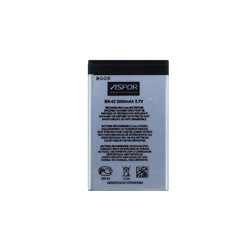 Аккумулятор Aspor BN-02 для Nokia XL Dual Sim (880101)