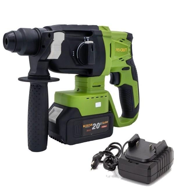 Перфоратор Procraft PHA22 з акумулятором та зарядним (1938905874) Перфоратор Procraft PHA22 з акумулятором та зарядним (1938905874)