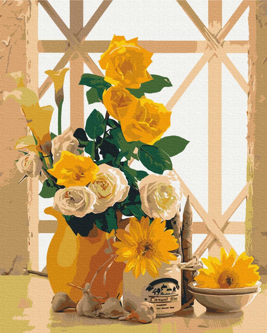 Картина по номерам Brushme Премиум Желтый натюрморт 40x50 см (PBS51402)