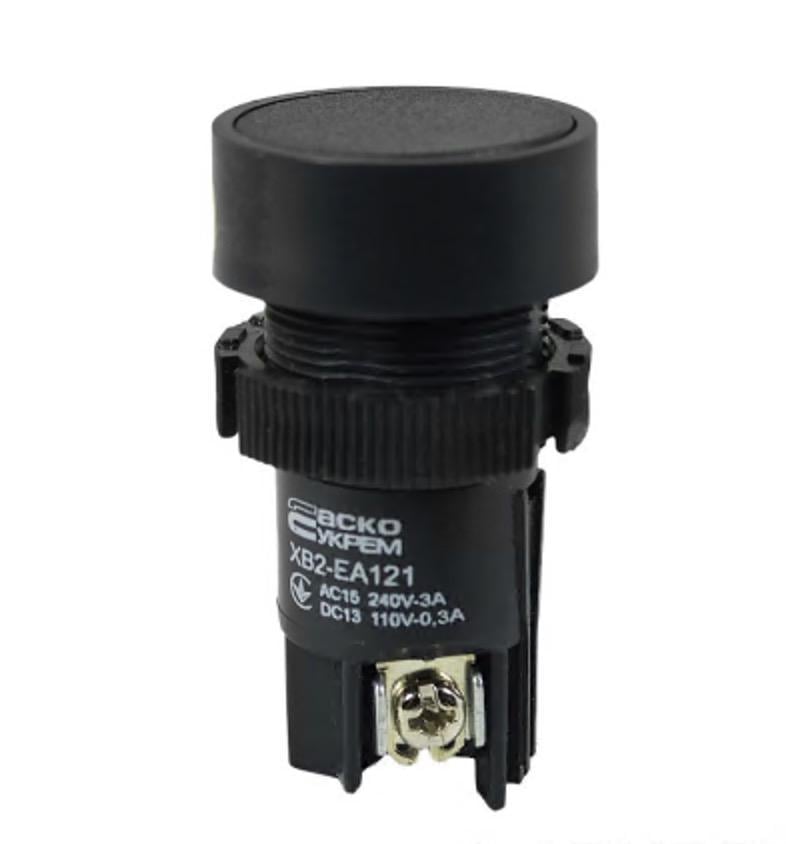 Кнопка Старт АСКО-УКРЕМ XB2-EA121 Черный (NO)