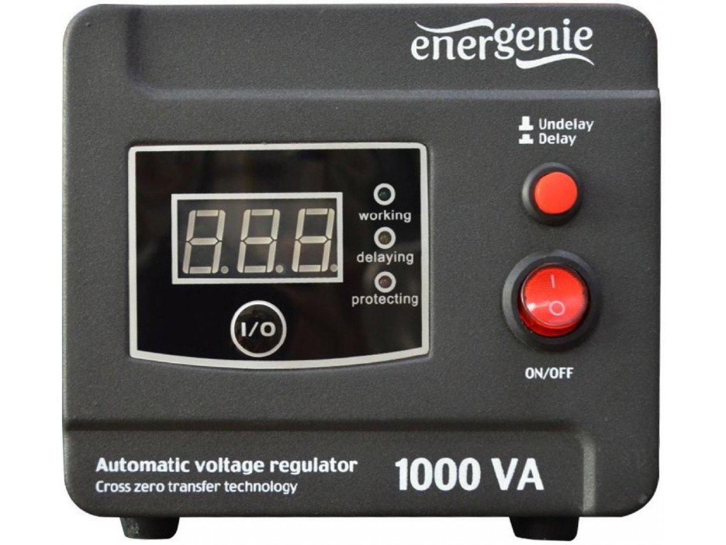 Стабілізатор напруги EnerGenie EG-AVR-D1000-01 (35383)