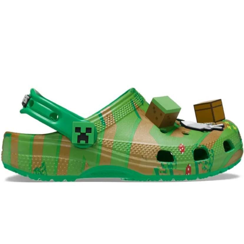 Сабо Crocs Kids Minecraft Elevated Clog р. C13/31/19,5 см Green (208473-90H)
