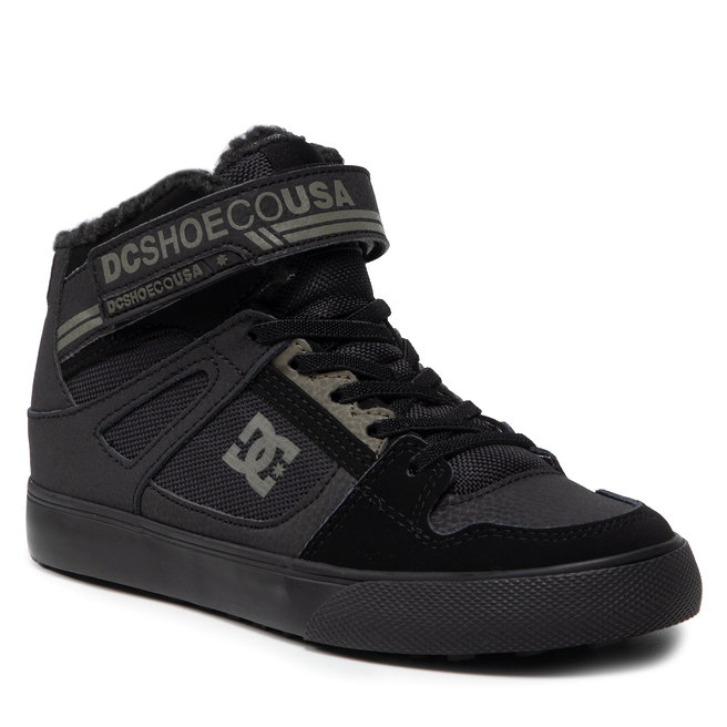 Кросівки DC Shoes Kids Pure High Top Wnt р. 33,5/2,5/21,5 см Чорний - фото 3 Кросівки DC Shoes Kids Pure High Top Wnt р. 33,5/2,5/21,5 см Чорний - фото 3