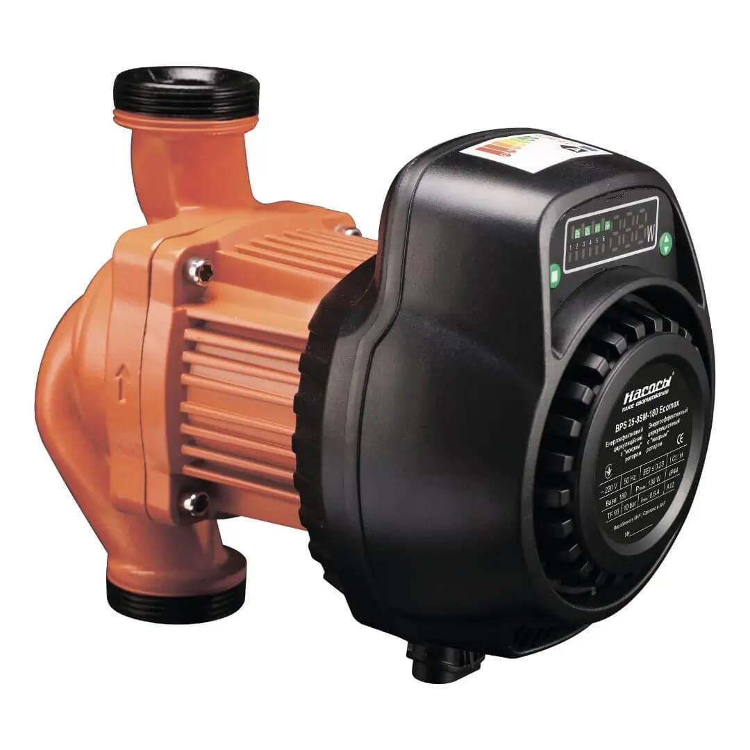 Циркуляционный насос NPO BPS 32-8SM-180 Ecomax и гайки и шнур Hmax 8 м Qmax 133 л/мин 20-130 Вт