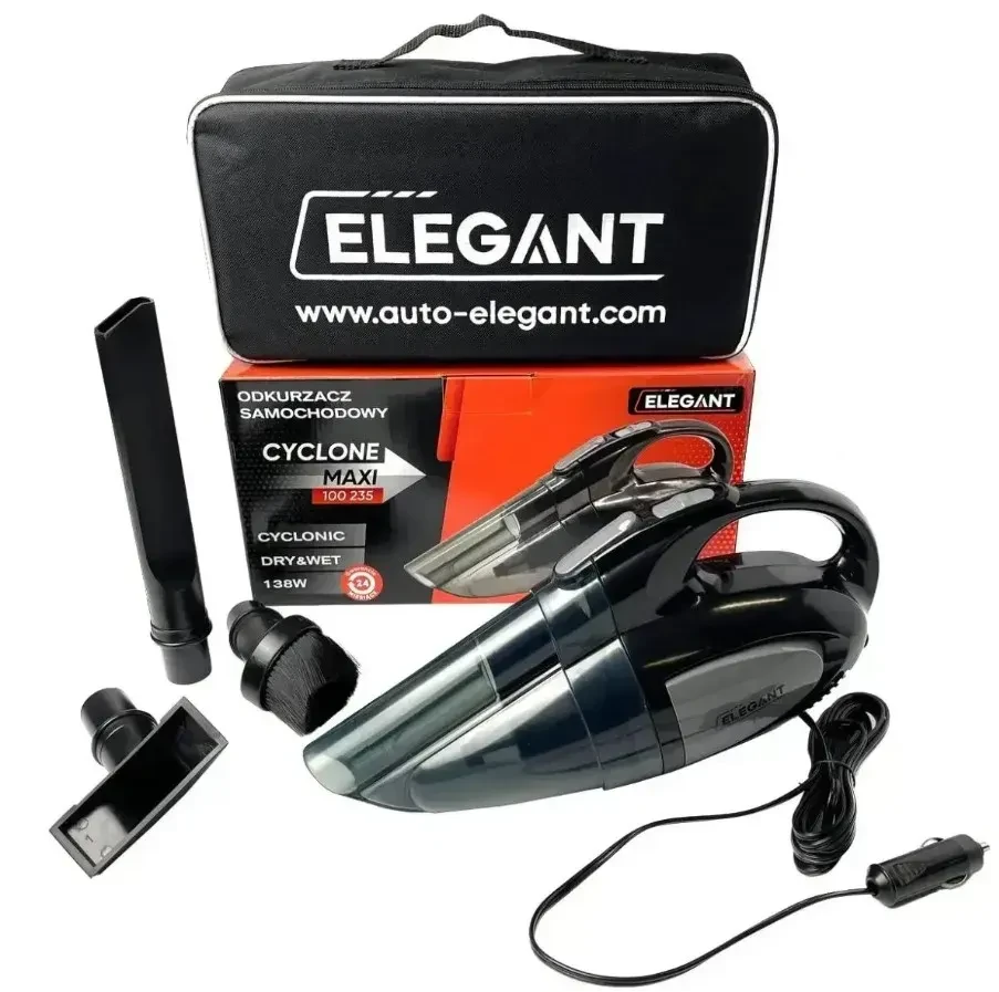 Пылесос автомобильный Elegant Cyclonic Power Maxi - фото 3 Пылесос автомобильный Elegant Cyclonic Power Maxi - фото 3