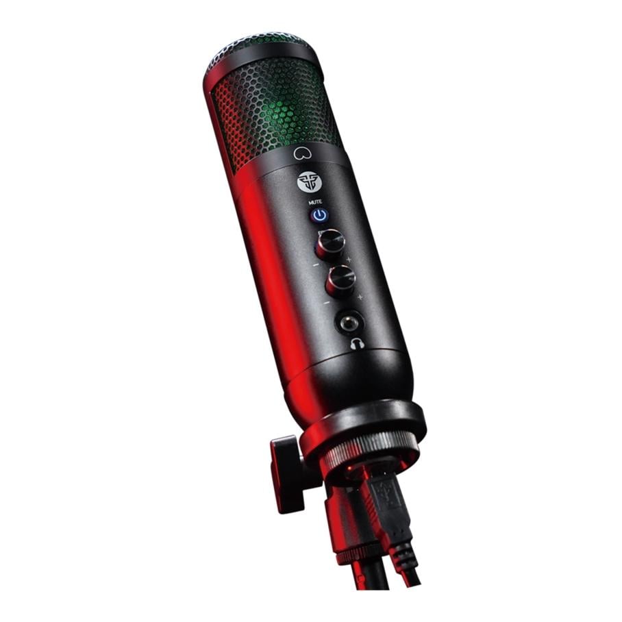 Микрофон конденсаторный Fantech MCX01 Leviosa кардиоидный USB 48 кГц/16 бит RGB поп-фильтр тренога 172×45,5 мм 252 г (36828076) Микрофон конденсаторный Fantech MCX01 Leviosa кардиоидный USB 48 кГц/16 бит RGB поп-фильтр тренога 172×45,5 мм 252 г (36828076)
