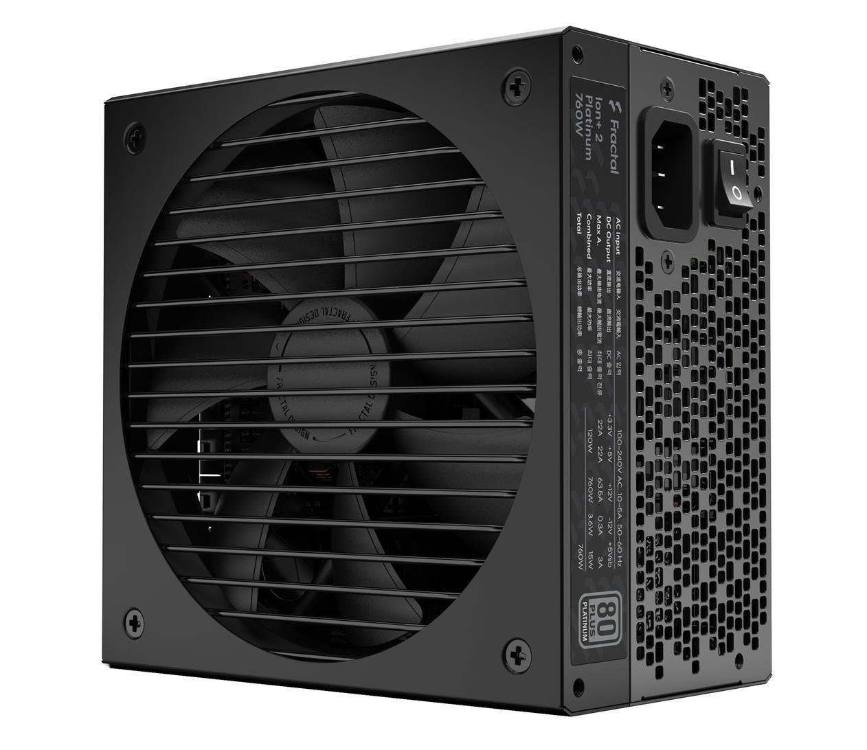 Блок живлення Fractal Design Ion+ 2 Platinum 760W (FD-P-IA2P-760)