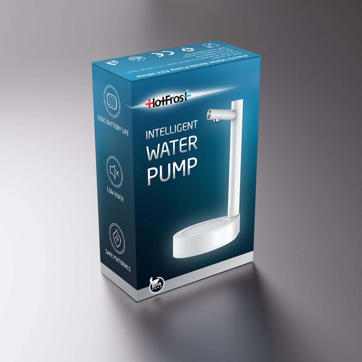 Насос електричний HotFrost A32 автоматичний акумуляторний для 19 л бутлів Білий (630042) - фото 4 Насос електричний HotFrost A32 автоматичний акумуляторний для 19 л бутлів Білий (630042) - фото 4