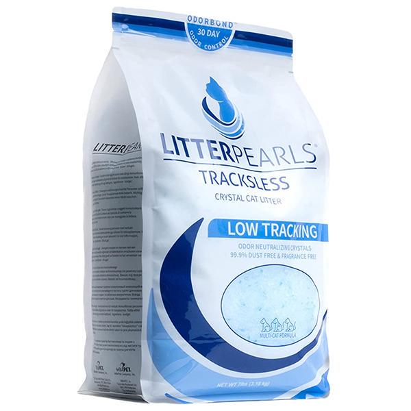 Наполнитель для лотков Litter Pearls кварцевый силикагелевый 7 л
