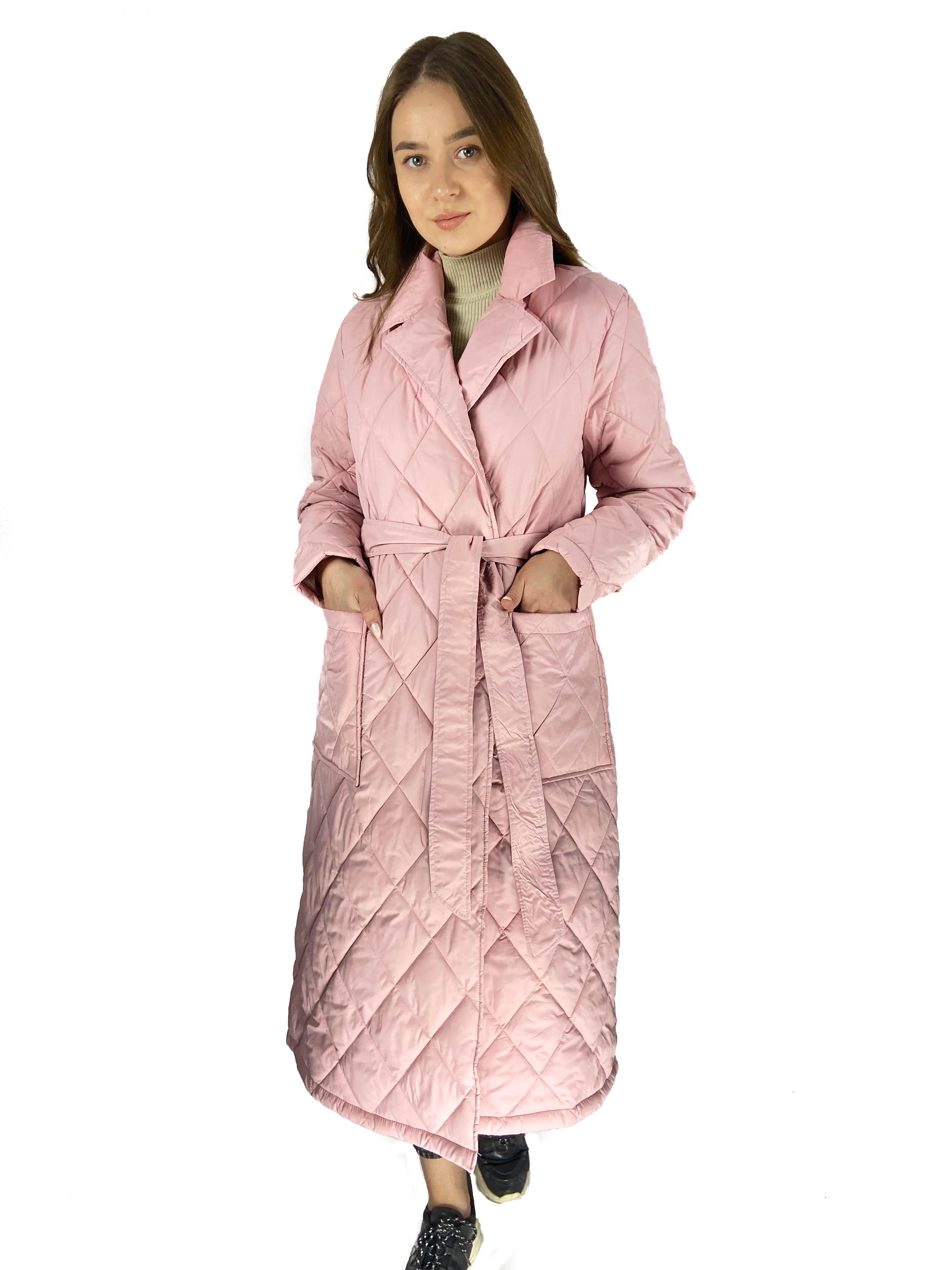 Куртка-пальто женская MOON SHOW CAT XL Розовый (MSC76-1)
