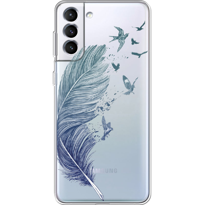 Чехол BoxFace Samsung G996 Galaxy S21 Plus Feather Прозрачный силикон (41718-cc38-41718)