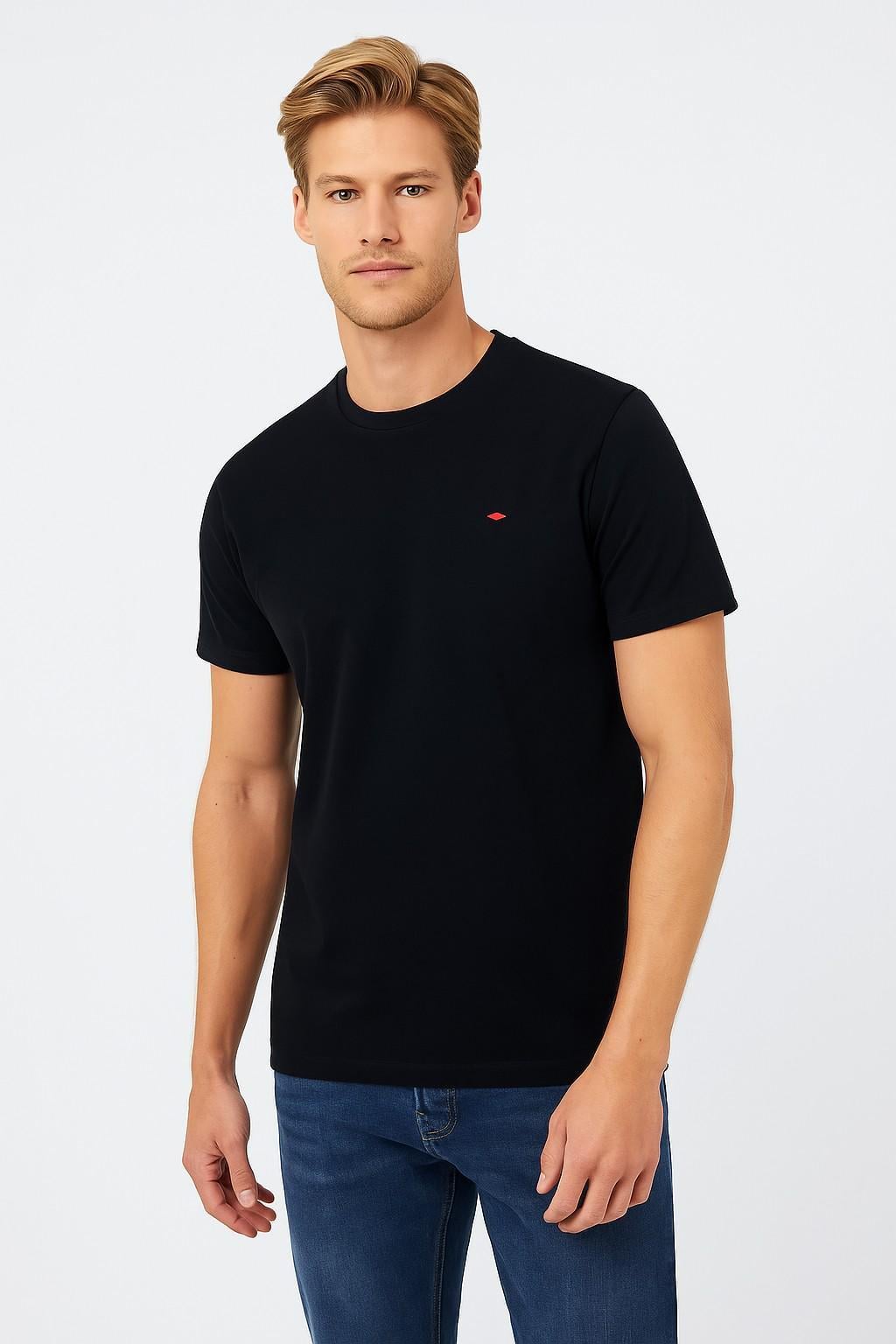 Футболка мужская Lee Cooper L Черный (TS0006M045)