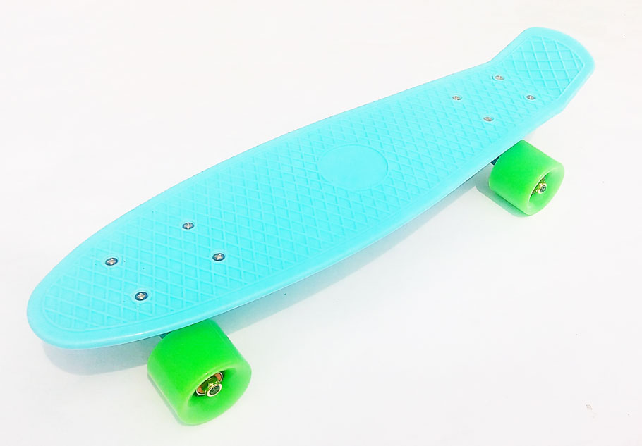 Пенниборд Penny Cruiser 22" матовые колеса Бирюзовый (2T2021)