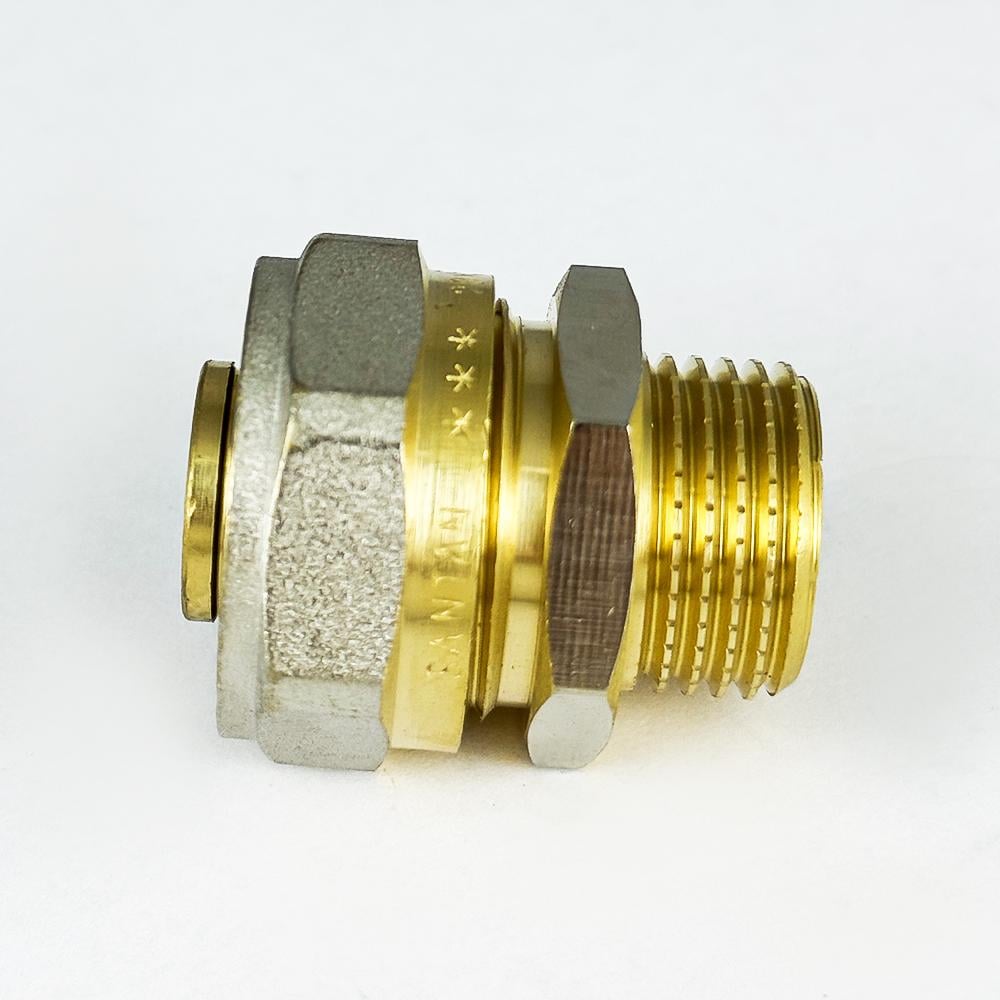 Згін з зовнішнім різьбленням з проточкою SANTAN 20х1/2" (38864) - фото 5 Згін з зовнішнім різьбленням з проточкою SANTAN 20х1/2" (38864) - фото 5