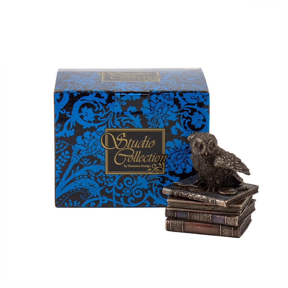 Шкатулка VERONESE Сова 10,5 см - фото 4