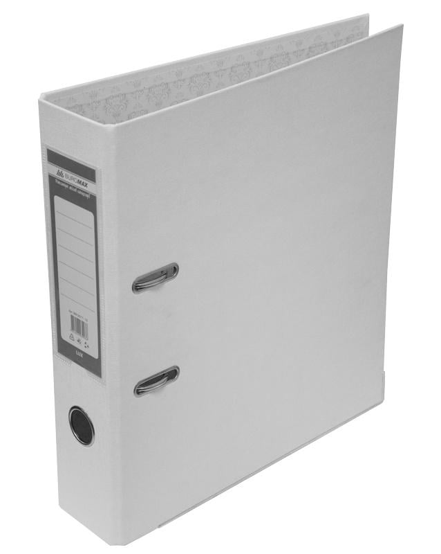 Регистратор Buromax Lux односторонний А4 50 мм полипропилен Белый (BM.3012-12c)