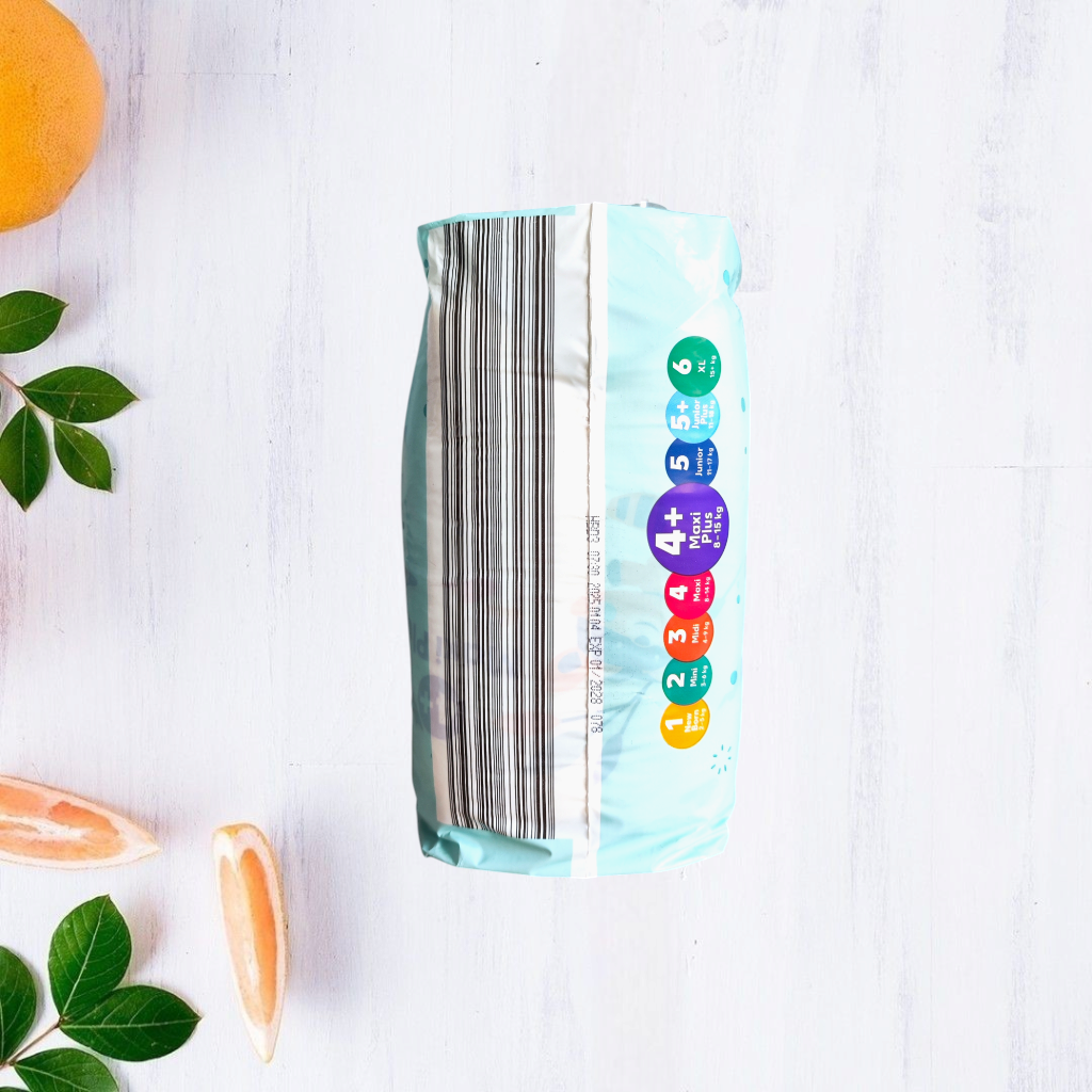 Підгузки bevola 4+ 8-15 кг 38 шт. - фото 3 Підгузки bevola 4+ 8-15 кг 38 шт. - фото 3