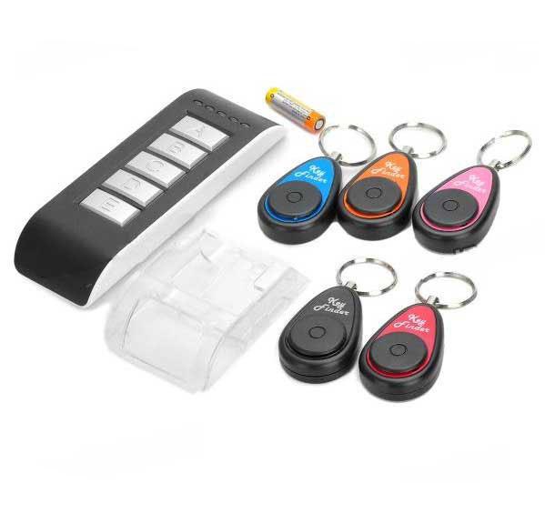 Устройство для поиска ключей с пятью брелками и пультом ДУ