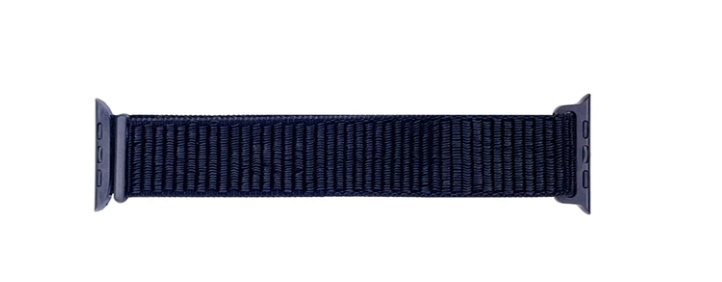 Ремінець нейлоновий 42/44 мм Black (7251)