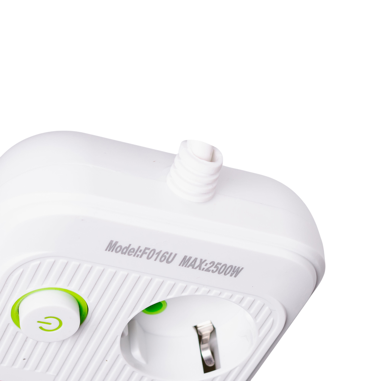 Фільтр мережевий кабель F16 на 3 розетки 4 USB 2 type-c та кнопкою відключення HP-5-21 4,75 м Білий (A-034382) - фото 5