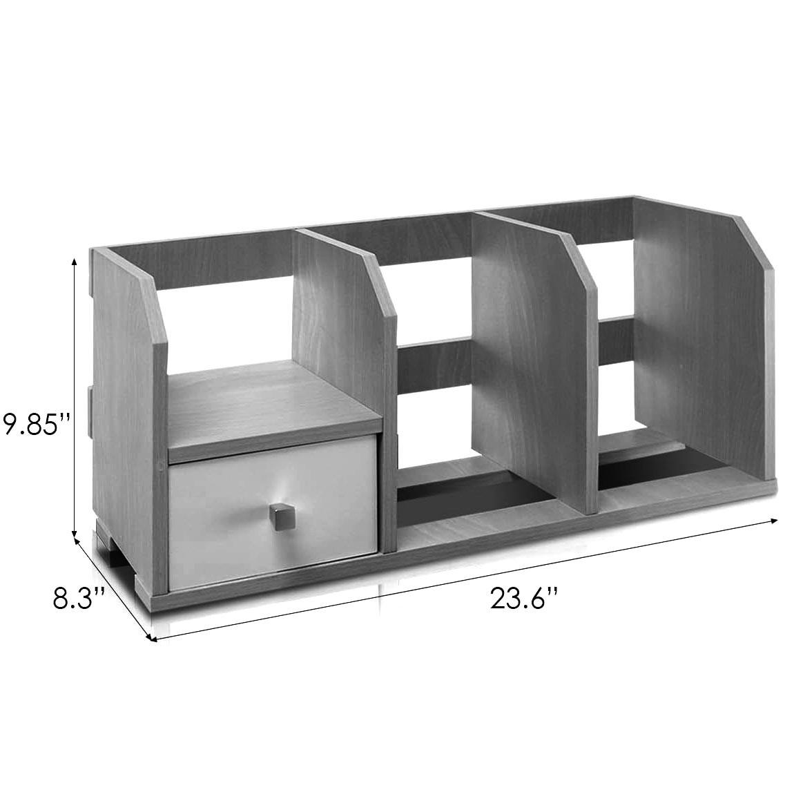 Полка книжная настольная из дерева Верлио Бланже (КПА-010901) - фото 2