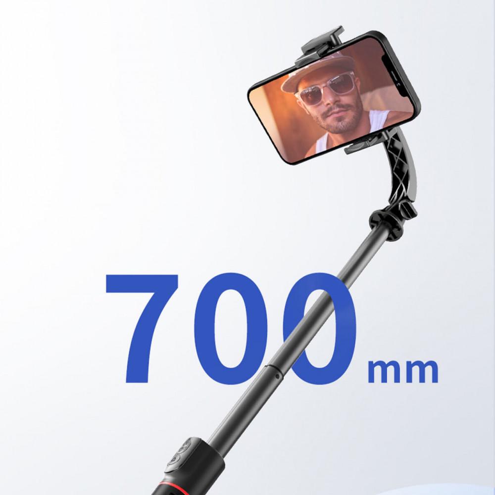 Селфі-монопод зі стабілізатором 360 Gimbal Stabilizer For Mobile L19 0,7 м - фото 4