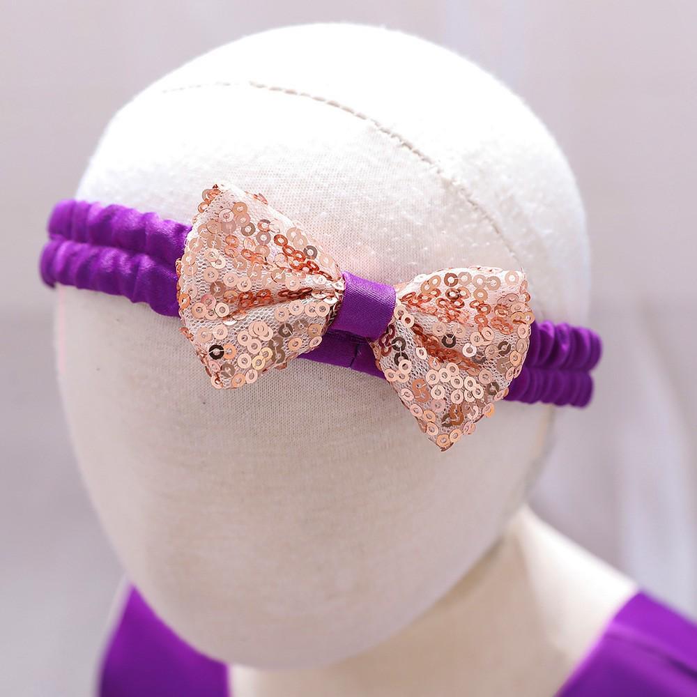 Платье праздничное 90 см Фиолетовое (23991943) - фото 5 Платье праздничное 90 см Фиолетовое (23991943) - фото 5