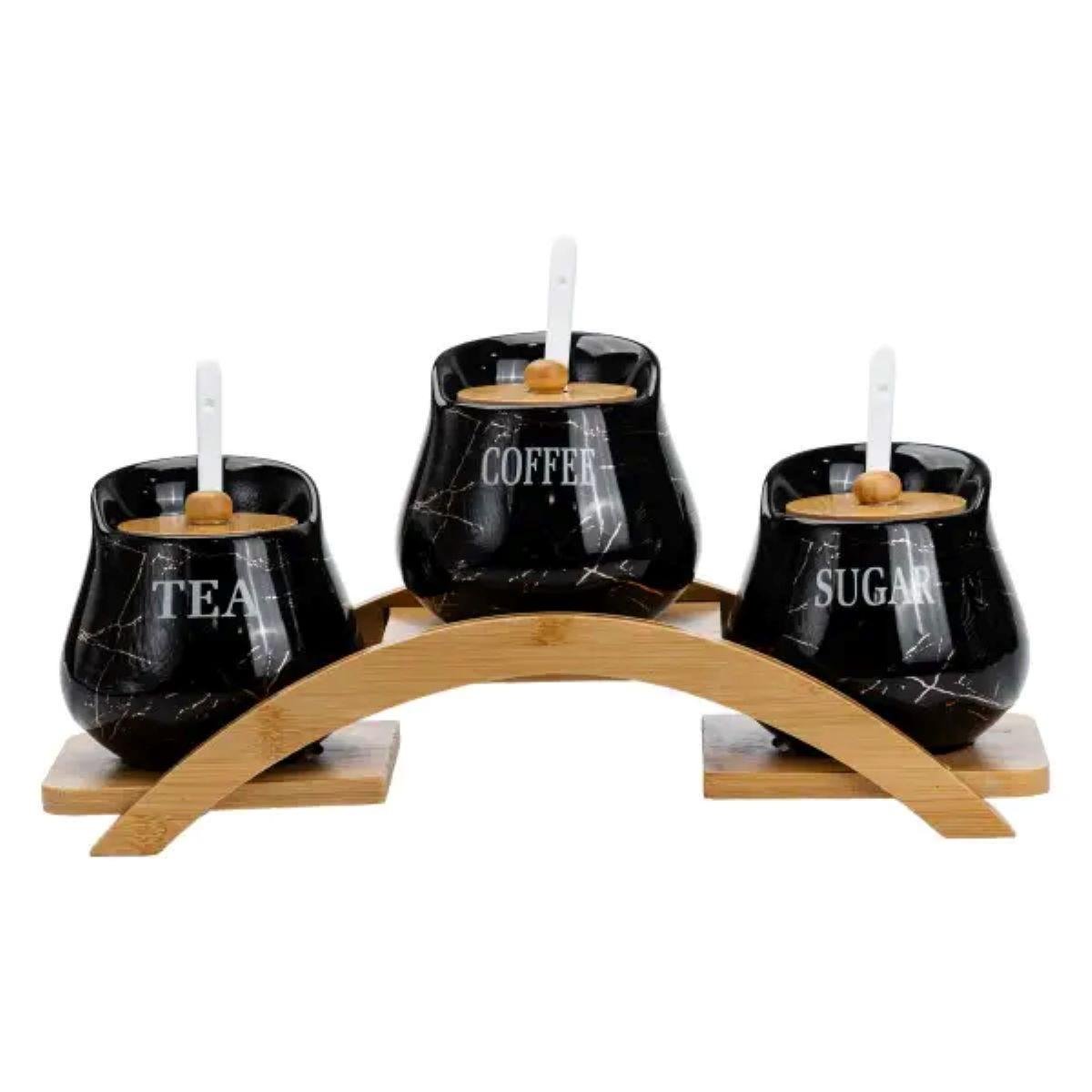 Набір для сипучих продуктів порцелянаовий 3 шт. по 500 мл (HP1244)