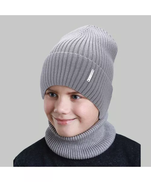 Шапка детская Elf Джованни р. 56 Светло-серый (OK002466)