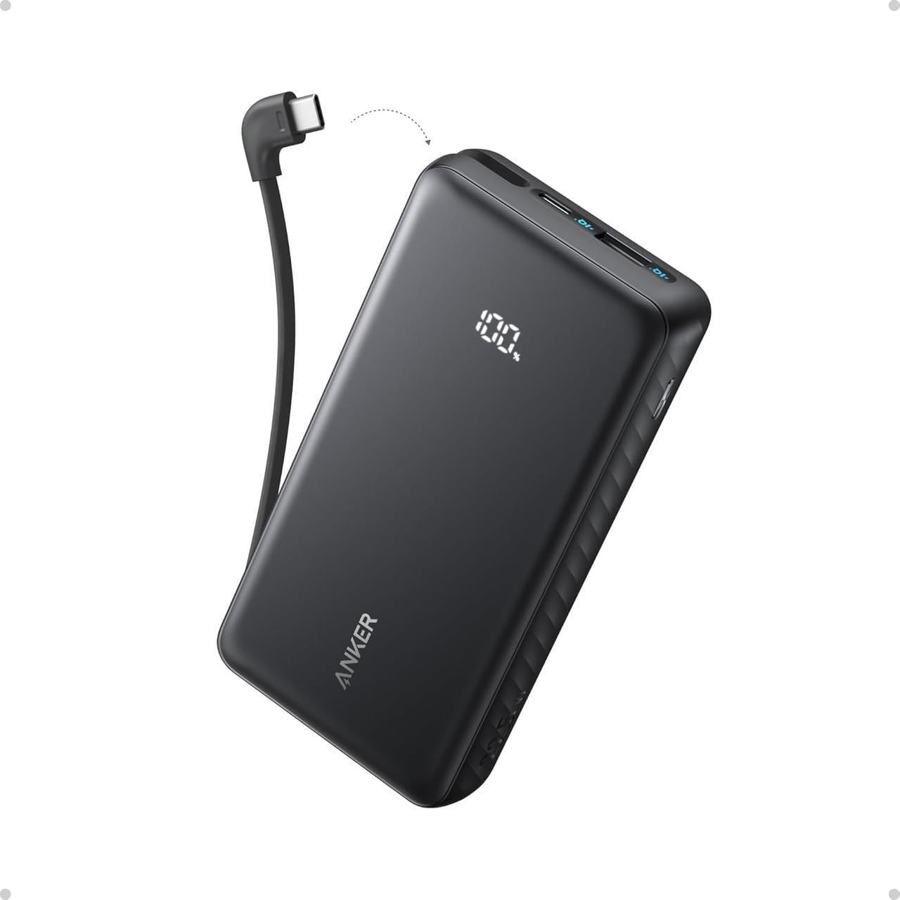 Павербанк Anker Zolo A110E 20000 mAh 22,5W быстрая зарядка Black (129494729)