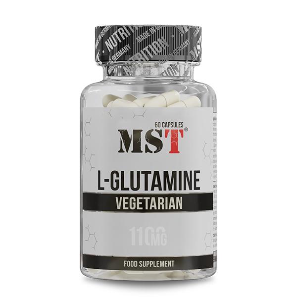 Глютамин для спорта MST Nutrition L-Glutamine 1100 мг 60 капс. (000025141)