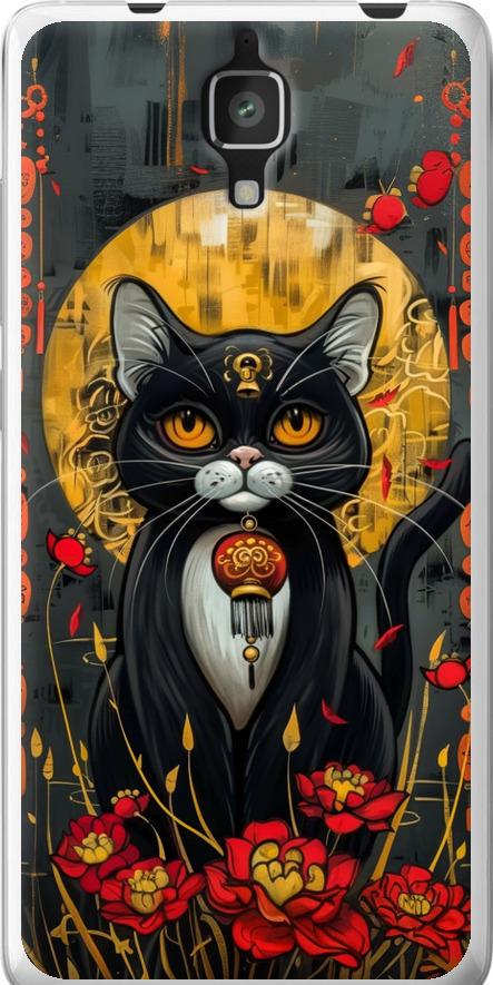 Чехол на Xiaomi Mi4 China Cat (6134t-163-42517)