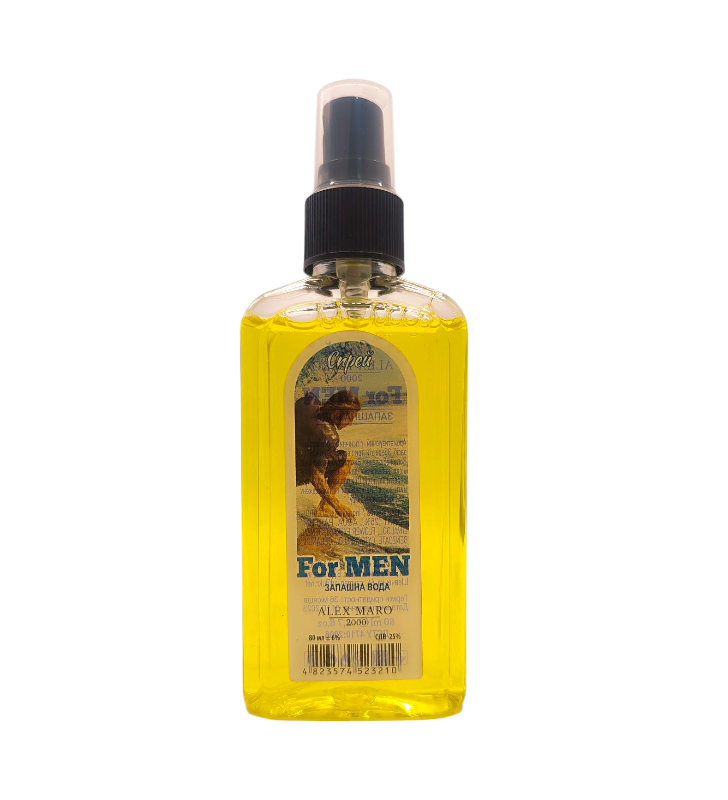 Душистая вода Alex Maro For Men 25% спрей 80 мл (3210)