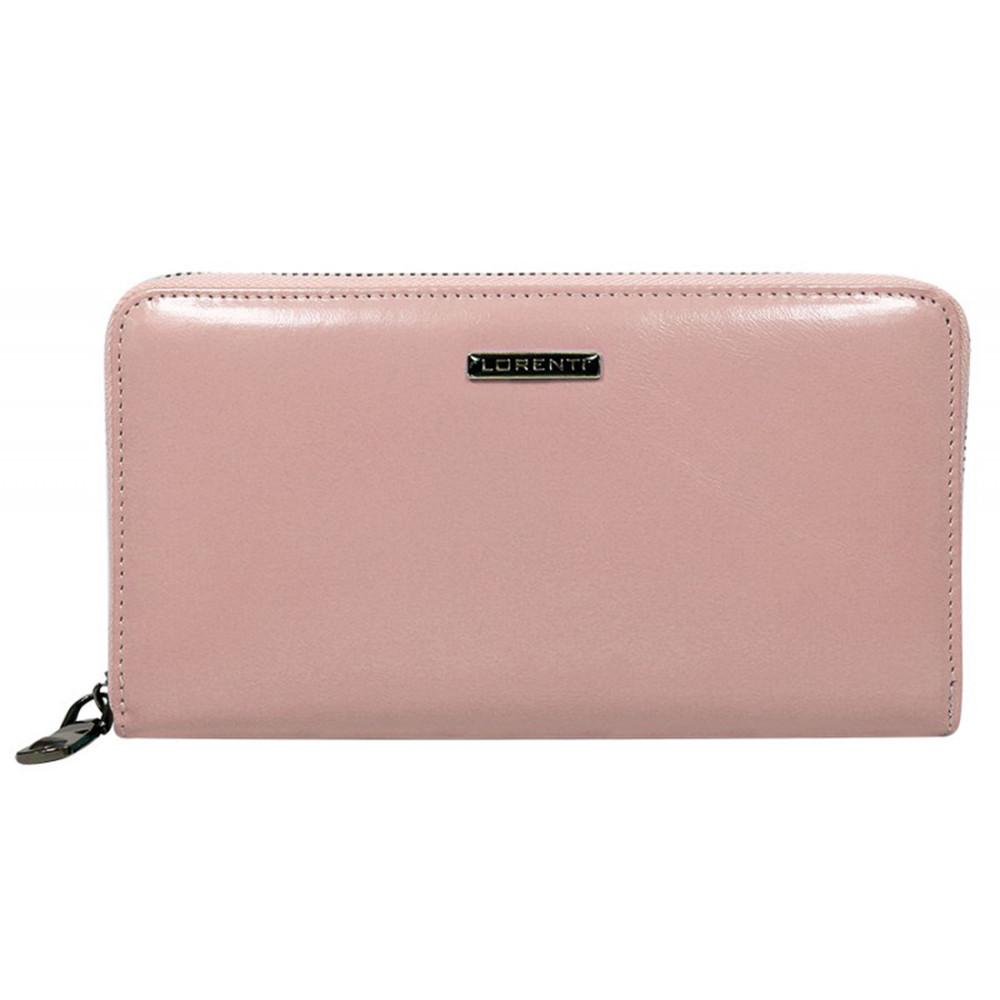 Кошелек женский кожаный Lorenti 76119 NIC Salmon на молнии Розовый
