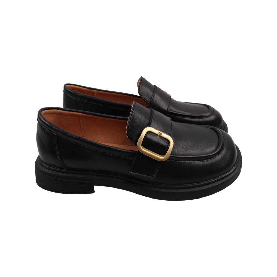 Туфли женские Li Fexpert из кожи р. 37 Черный (888-22DTC)