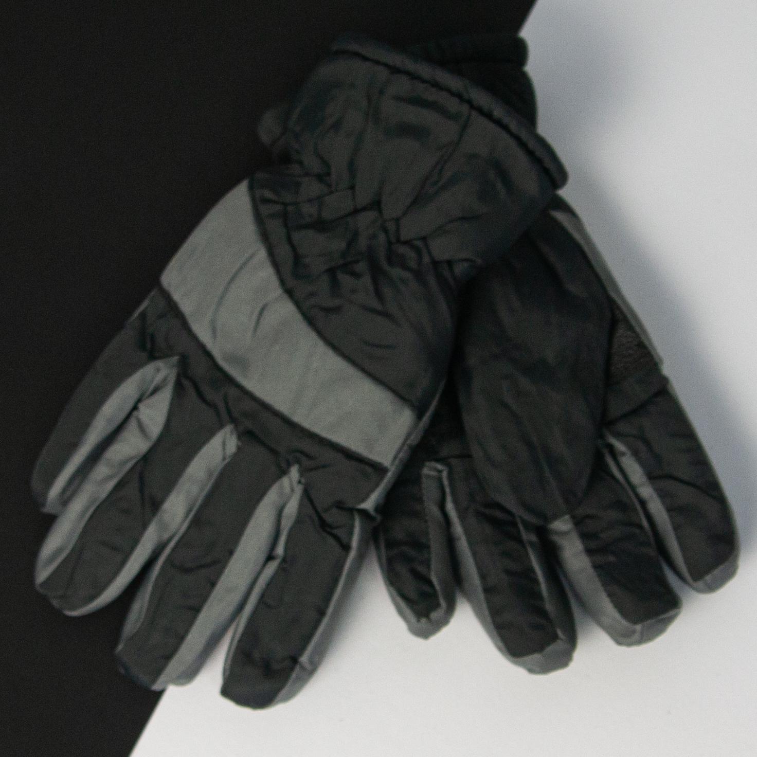 Рукавички підліткові лижні на 8 - 9 - 10 - 11 - 12 років Чорний (20-12 - 38)