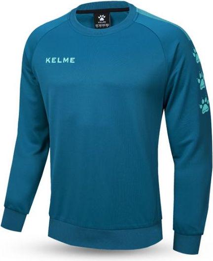 Свитшот Kelme Knitted round neck sweater 3891370.4012 M Темно-бирюзовый (13616-48)