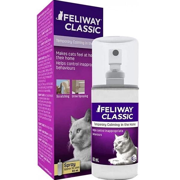 Спрей для кошек во время транспортировки Ceva Feliway Classic успокаивающее 60 мл (3411112266227)