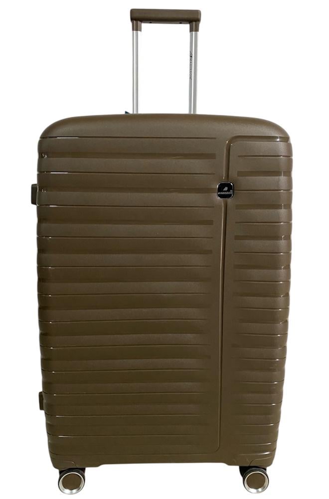 Чемодан большой Madisson Snowball 51203 полипропилен L Коричневый
