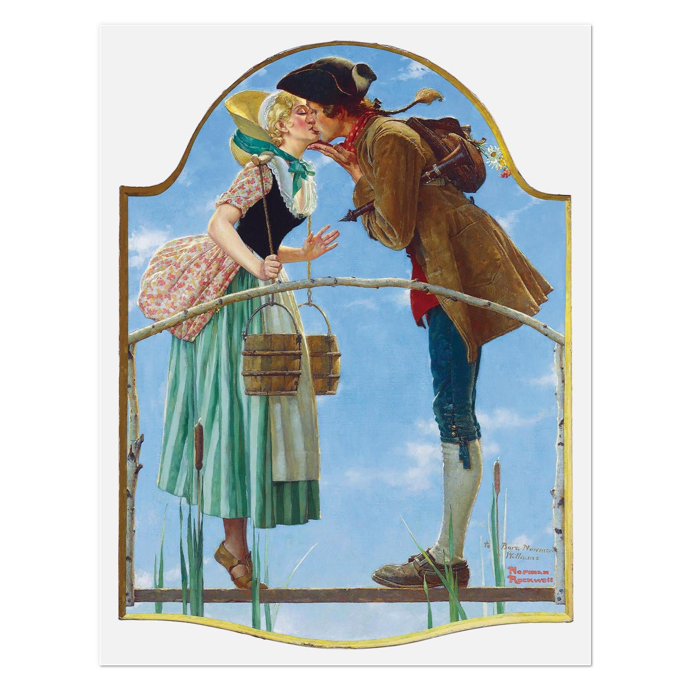 Плакат Доярка 1931 Любовь 46x60 см (0387)