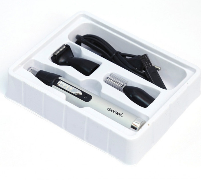 Триммер для носа и ушей GEMEI GM-3107 3в1 - фото 4