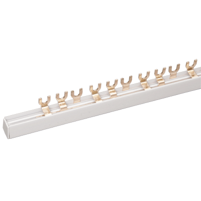 Шина соединительная УЕК 3Р 63А тип FORK вилка 1 м (YNS11-3-063) Шина соединительная УЕК 3Р 63А тип FORK вилка 1 м (YNS11-3-063)