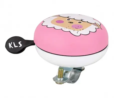 Звонок детский KLS Bell Kiddie Баранчик Белый/Розовый (8585053825753)