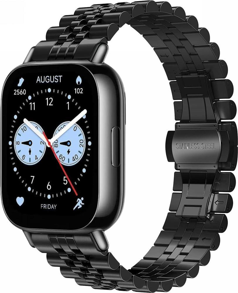 Браслет металлический Stech для Redmi Watch 5 Lite/5 Active Black (40157-2B)