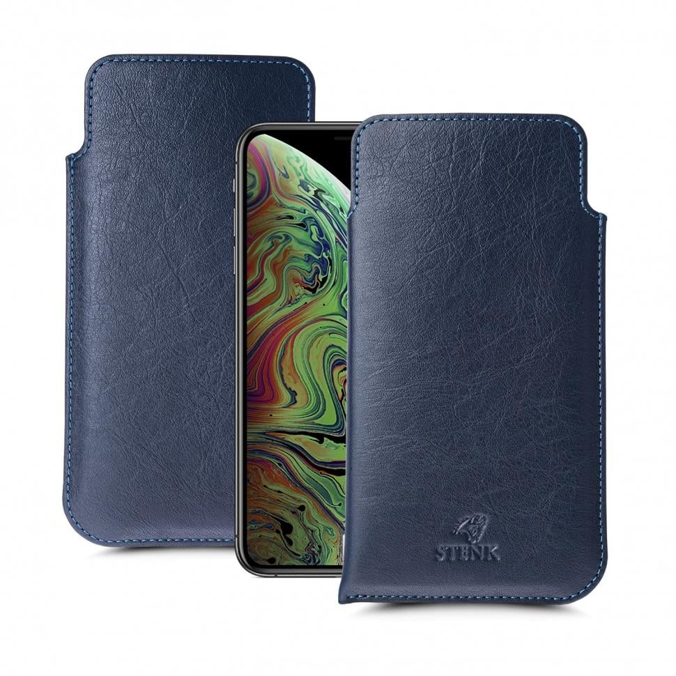 Футляр Stenk Elegance для Apple iPhone Xs Max Синий (62997)