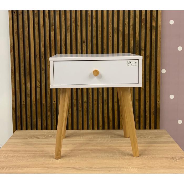 Тумба прикроватная Lion Хьюге-4 Нимфея Альба (26729073) - фото 5 Тумба прикроватная Lion Хьюге-4 Нимфея Альба (26729073) - фото 5