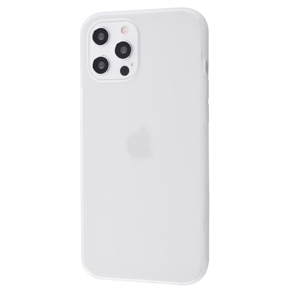 Чехол PRC High Quality Silicone 360 Protect для iPhone 12 Pro Max White